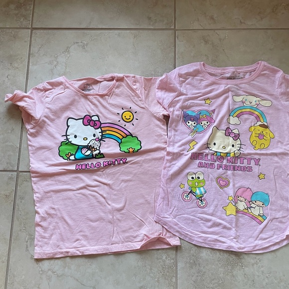 Hello Kitty Other - Hello Kitty Pink Short Sleeve Tees for Kids